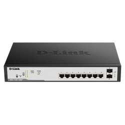 D-Link upto 250 Meter support 24-Port 1000Mbps PoE Switch with 2 SFP Ports - DGS-F1026P