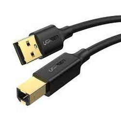 UGREEN USB 2.0 AM to BM Printer Cable 5m (Black) - US135
