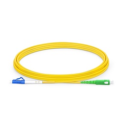 SC - SC (APC), 5m OS2 Fiber Optic Patch Cable