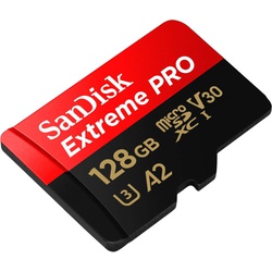 SanDisk Extreme Pro 128GB microSDXC Memory Card - SDSQXCY-128G-GN6MA